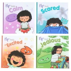 Pip Feels Books Set 2 - Excited, Calm, Scared, Jealous