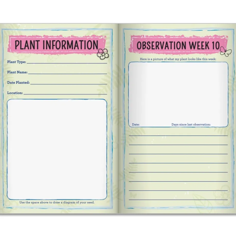 Plant Observation Journals - 24 journals