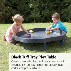 Plastic Active World Tuff Tray - Black