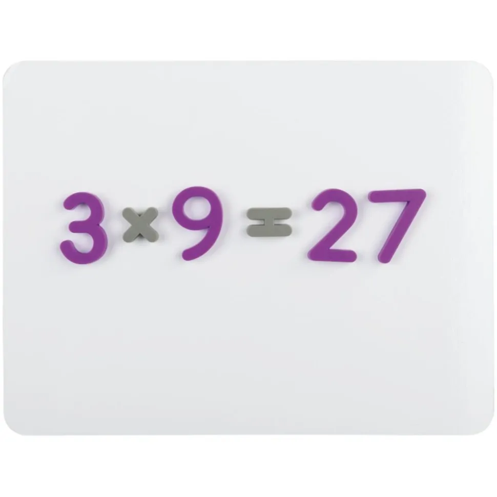 Plastic Magnetic Numbers And Math Symbols - 80 magnets