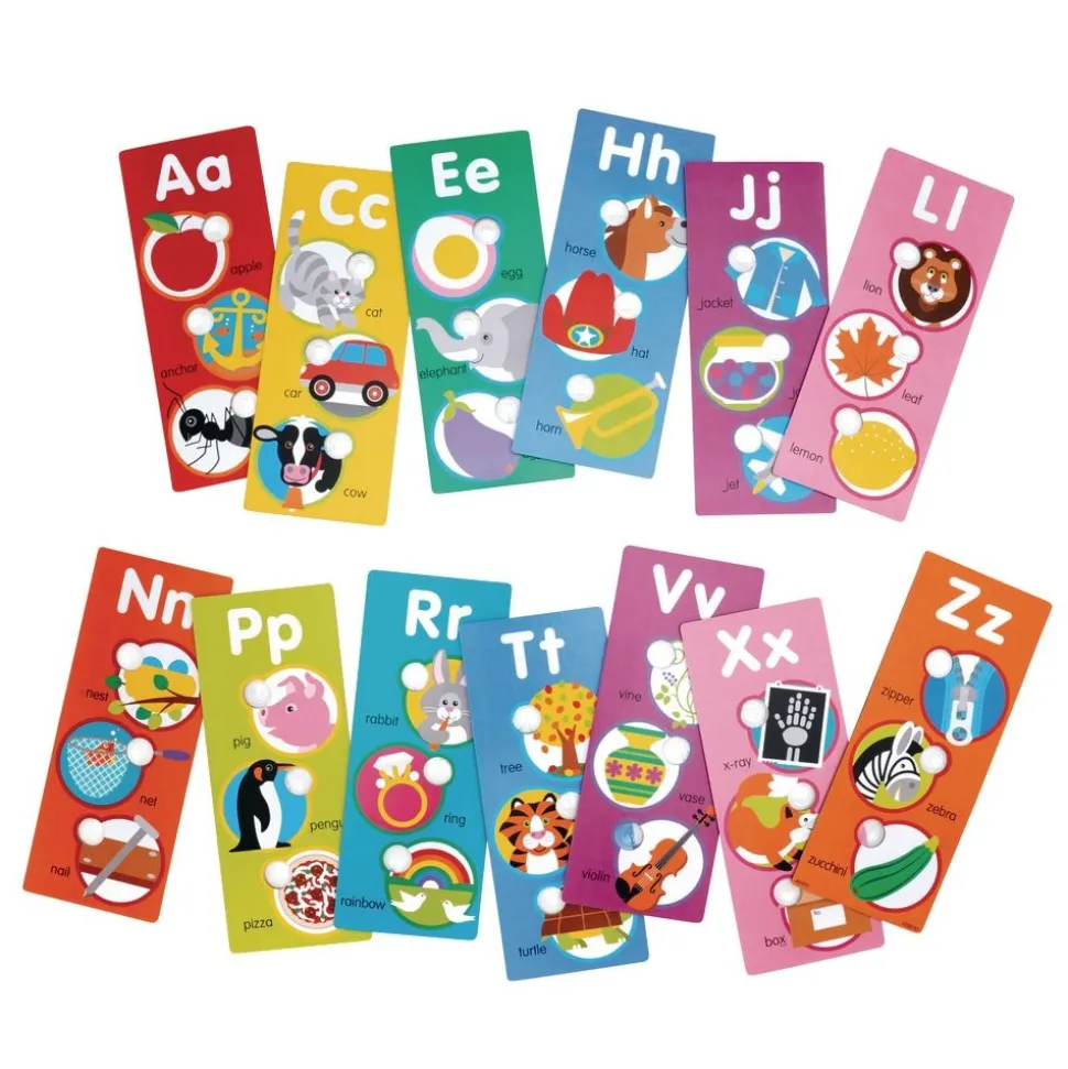 Poke-A-Dot Alphabet Learning Cards