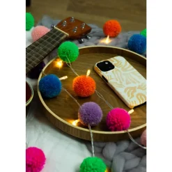 Pom Pom String lights - 15ft.