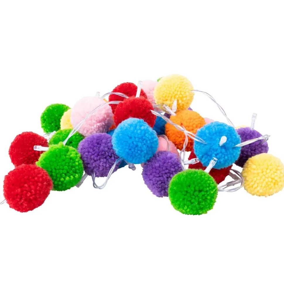 Pom Pom String lights - 15ft.