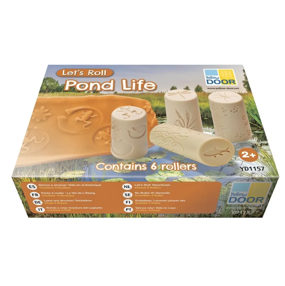 Pond Life Stamper Rollers for Dough