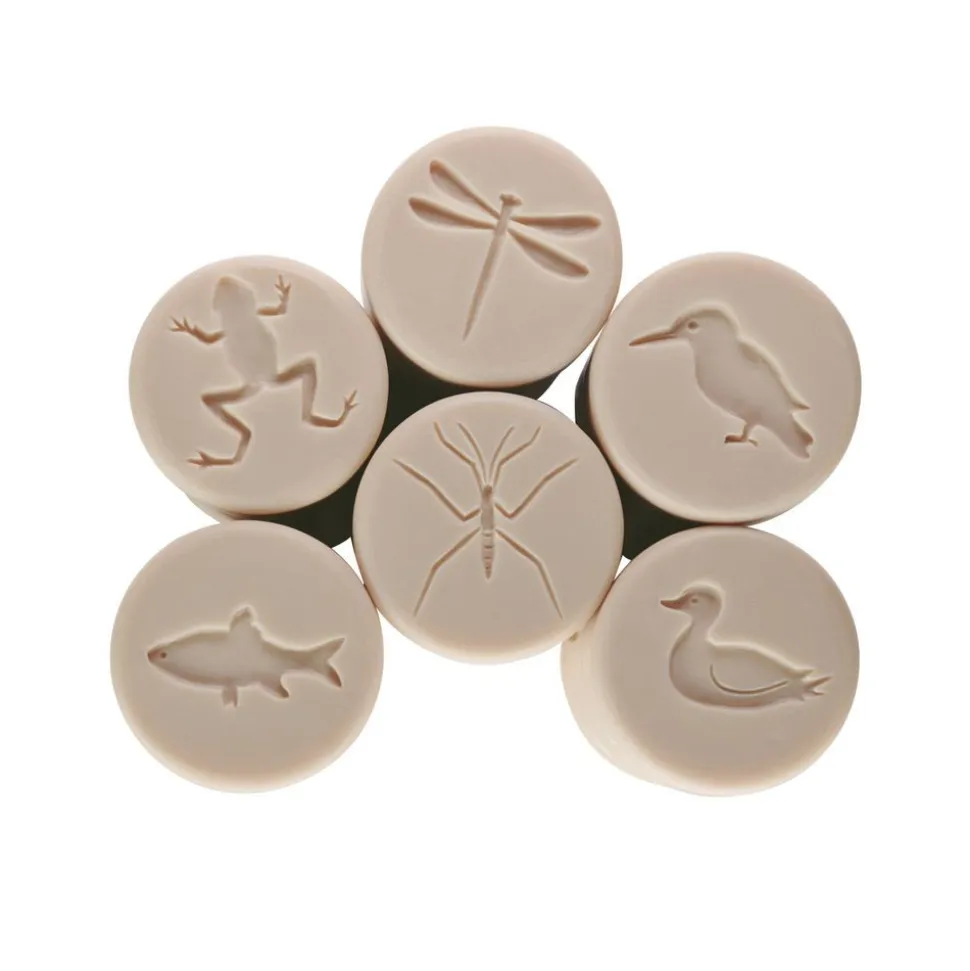 Pond Life Stamper Rollers for Dough