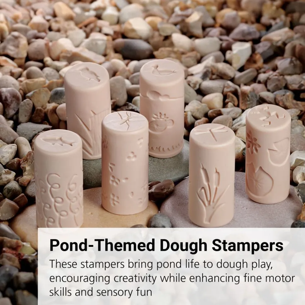 Pond Life Stamper Rollers for Dough