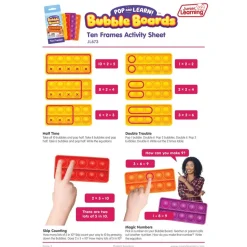 Pop & Learn Ten Frames - Set of 4
