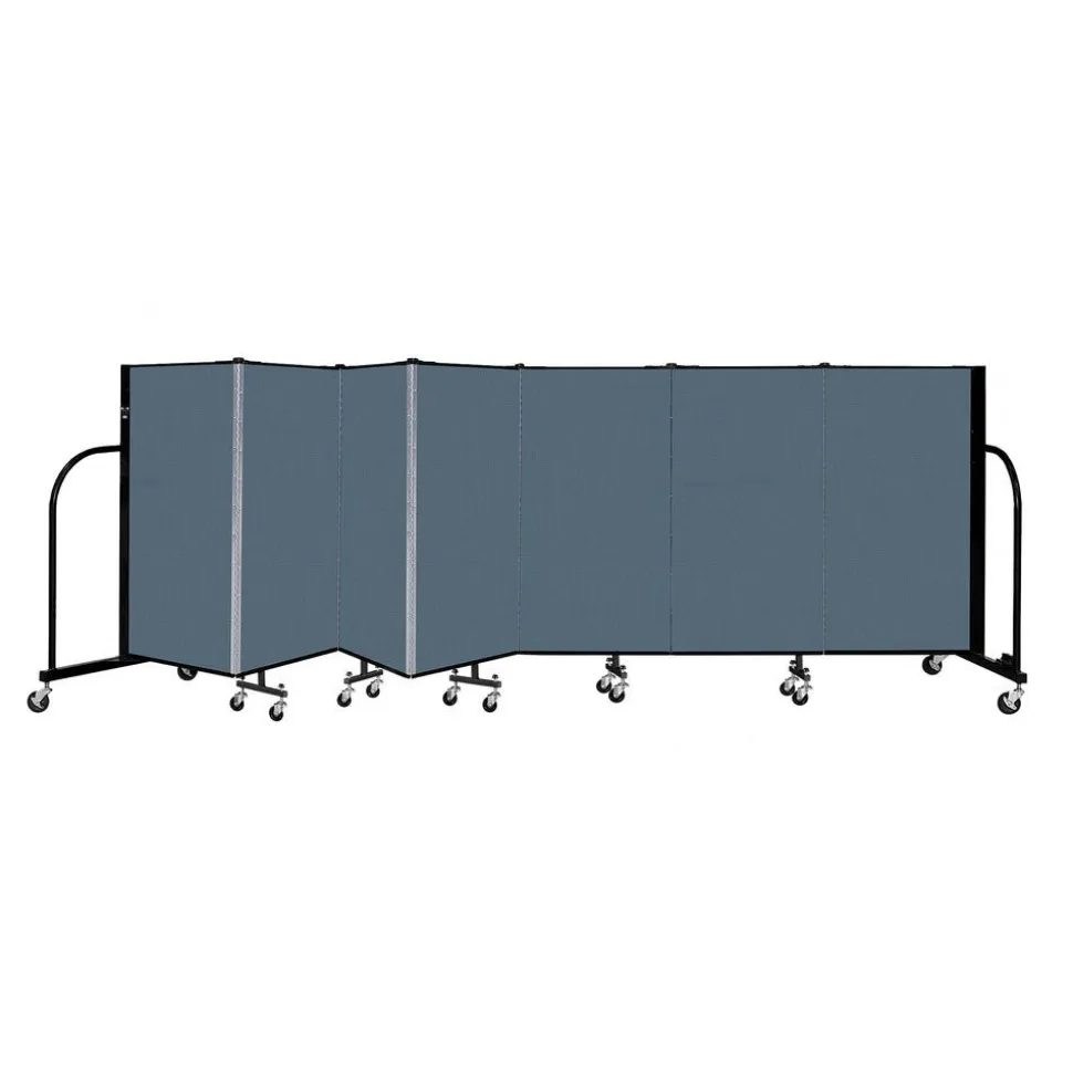Portable Room Divider 13'1" x 4' - Marine Blue
