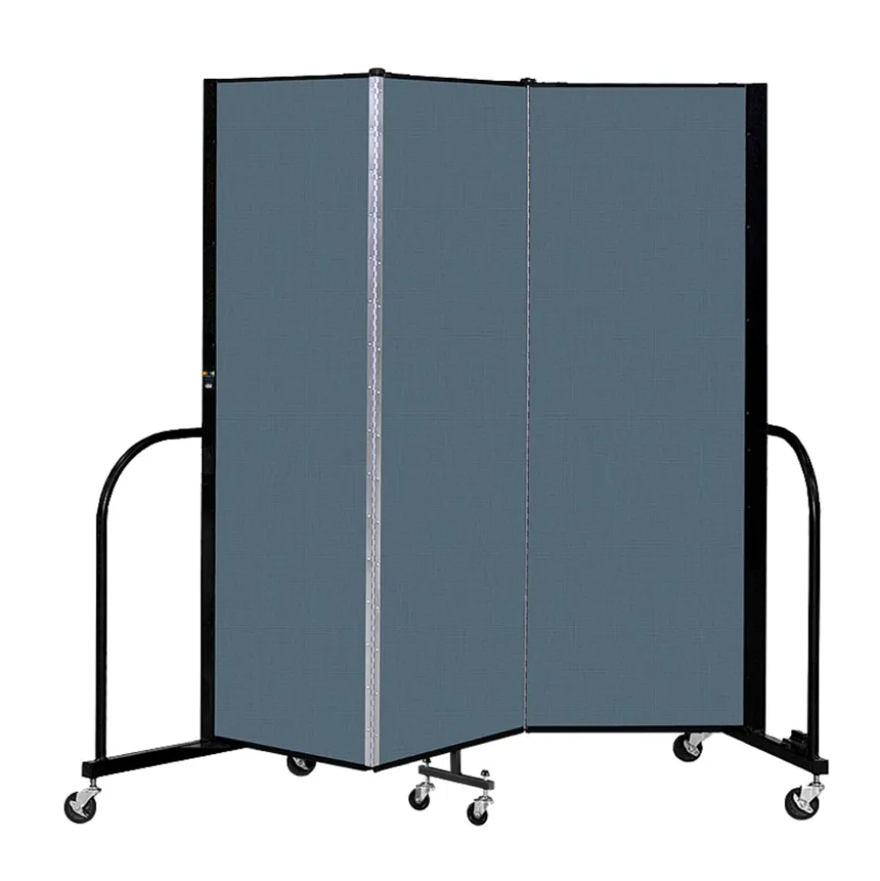 Portable Room Divider 5'9" x 6' - Marine Blue