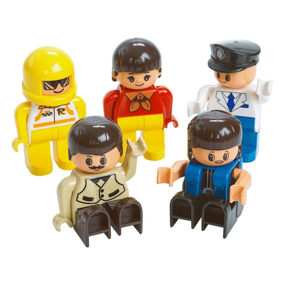 Posable Figures for Early Brick Play - Set of 20