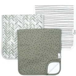 Premium Burp Cloths, Set of 12
