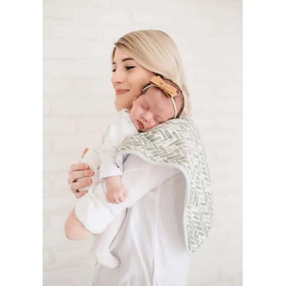Premium Burp Cloths, Set of 3 - Alta