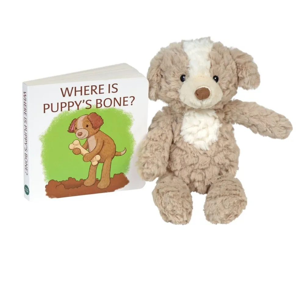 Putty Puppy Book & 11" Plush - Set of 2