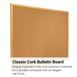 Quartet Classic Cork Bulletin Board, 60