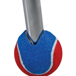 Quiet Chair Stay-Put Foot Covers - Set Of 24 - Red/Blue