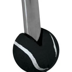 Quiet Chair Stay-Put Foot Covers - Set Of 24 - Black