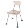 Quiet Chair Stay-Put Foot Covers - Set Of 144 - Paw Print - Blue