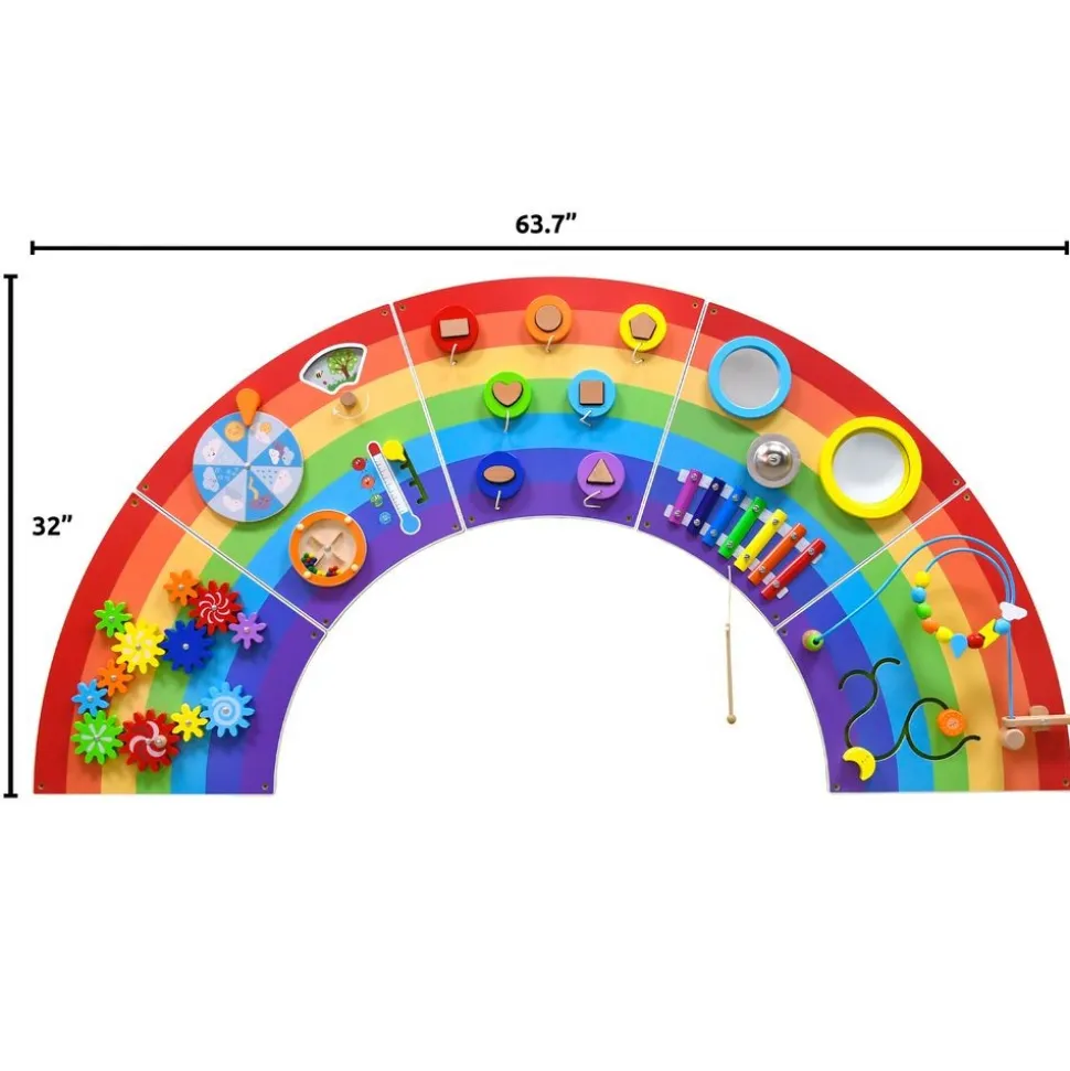 Rainbow Activity Wall Panel