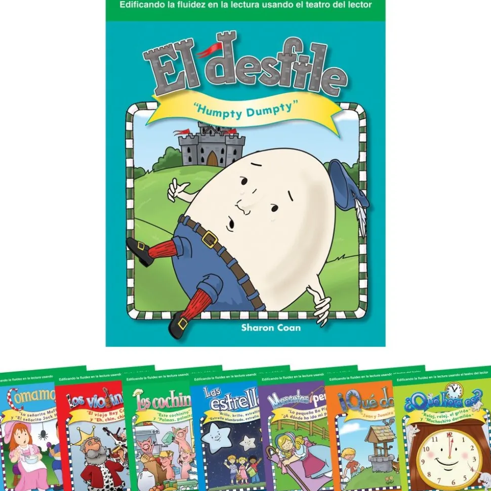 Reader's Theater Nursery Rhymes Spanish Book Set - Grades Pre-K-K