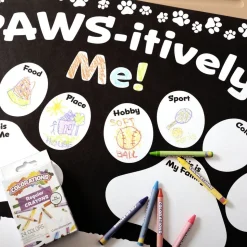 Ready-To-Decorate® All About Me Paws - Set of 24