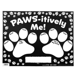Ready-To-Decorate® All About Me Paws - Set of 24