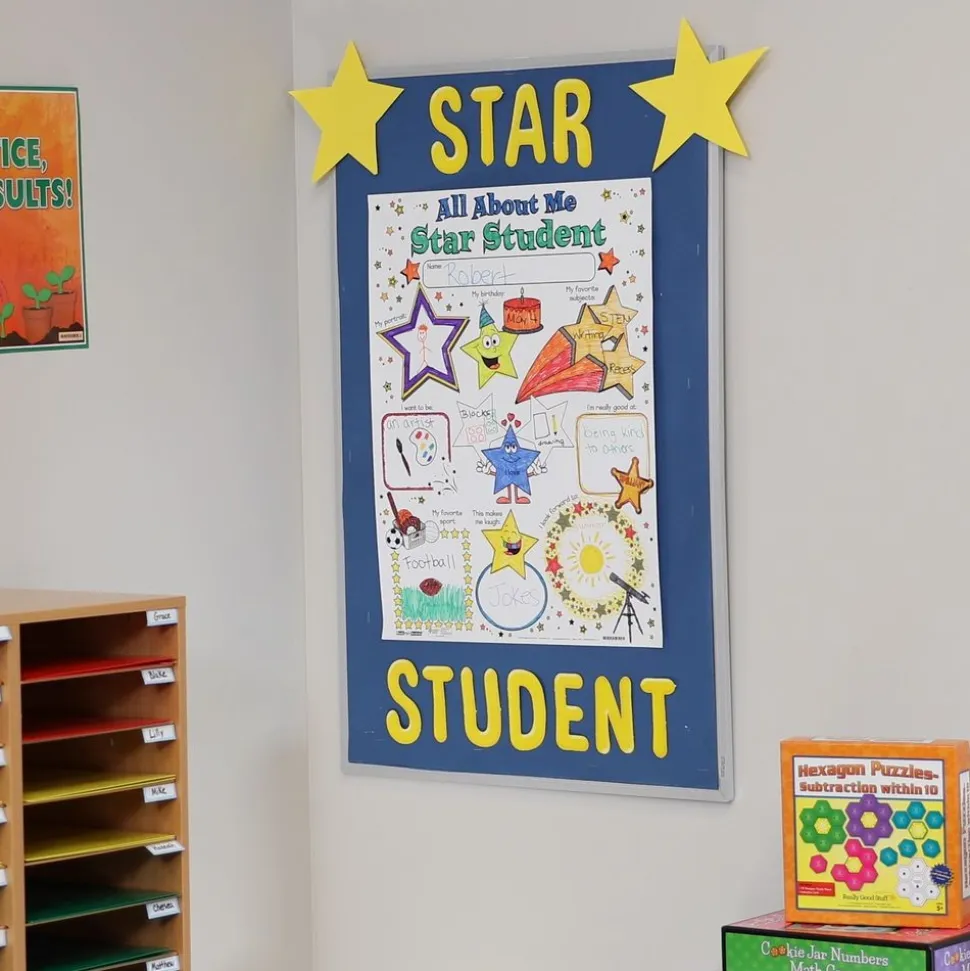 Ready-To-Decorate® All About Me Star Student Posters - 24 posters