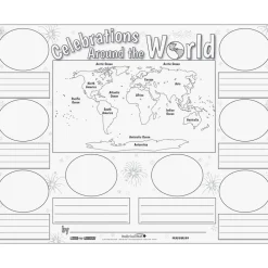 Ready-To-Decorate® Celebrations Around The World Posters - 24 posters