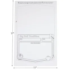 Ready to Decorate® Fall Traditions Pennant Posters - Set of 24