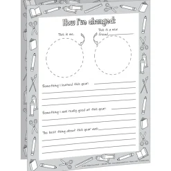 Ready-To-Decorate® First Day-Last Day Letters Kit - set of 24.