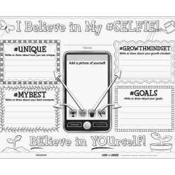 Ready-To-Decorate® Growth Mindset Proud Of My #SELFIE Posters