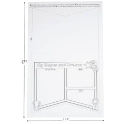 Ready to Decorate® Hopes and Dreams Pennant Posters - Set of 24