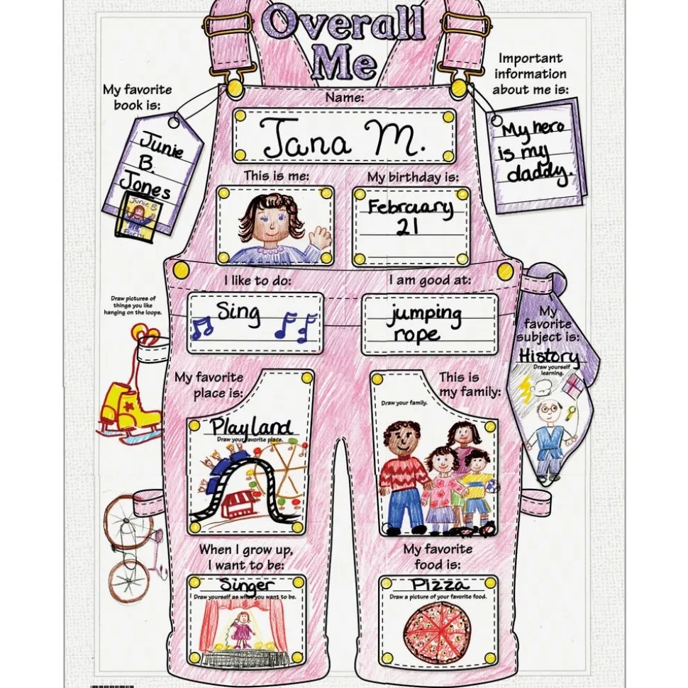 Ready-To-Decorate® Overall Me Posters - 24 posters