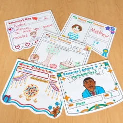 Ready to Decorate® Pennants Posters Classroom Pack - 120 Posters