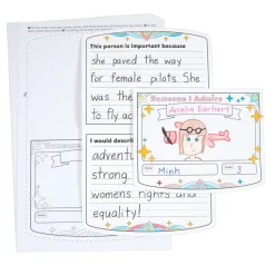 Ready to Decorate® People We Admire Pennant Posters - Set of 24
