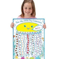 Ready-To-Decorate® "Sea" My 100th Day Collection Posters - 24 posters