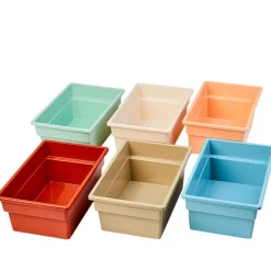 Really Good Stuff® All Purpose Bins - Boho 6 Pack