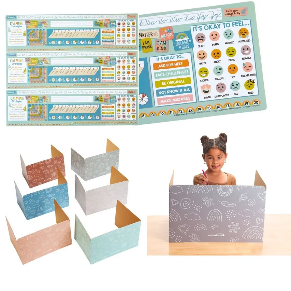 Really Good Stuff® Boho Intermediate Student Area Kit