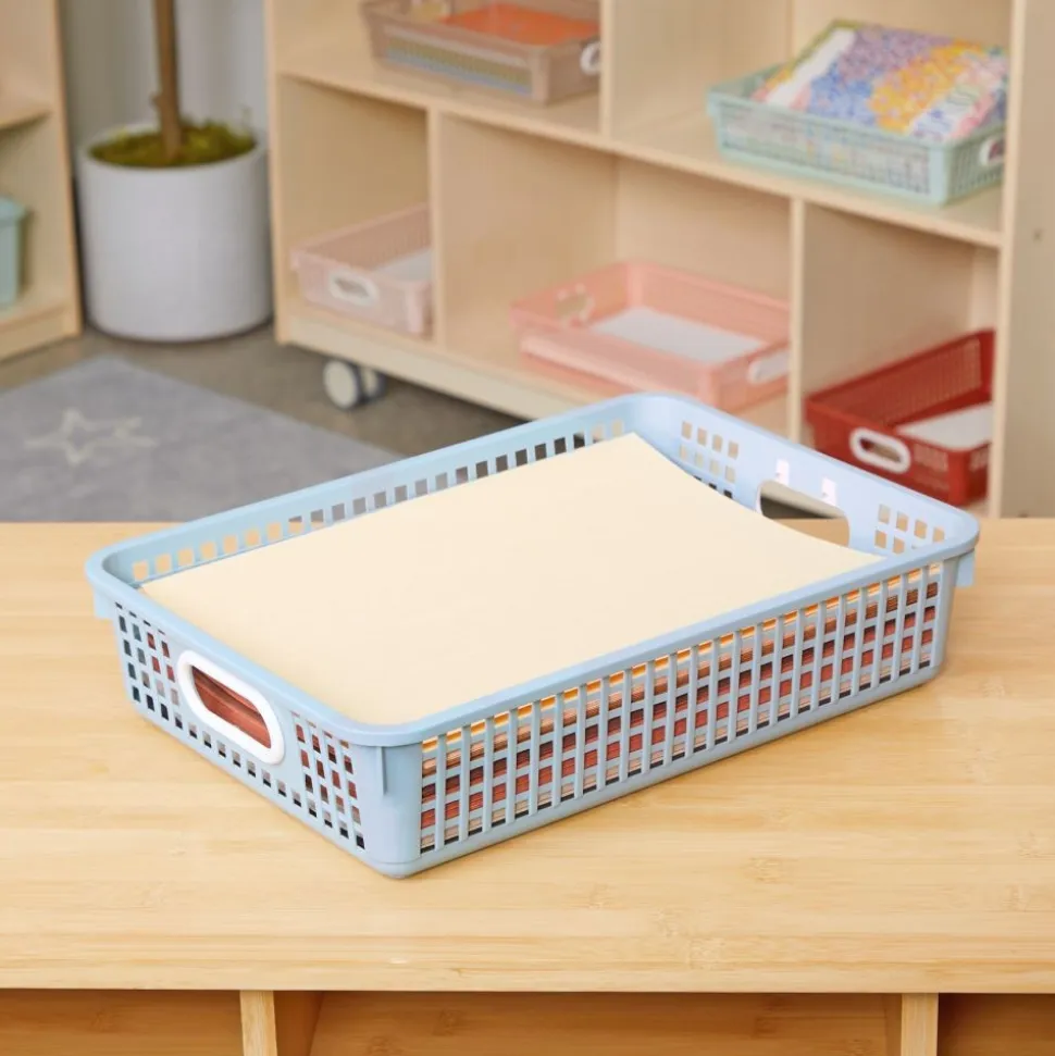 Really Good Stuff® Boho Paper Baskets - Set of 6