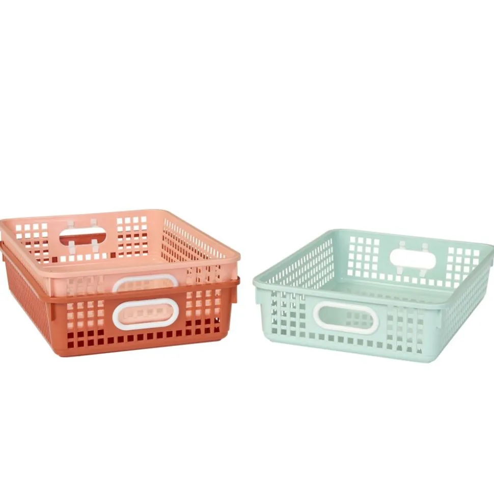 Really Good Stuff® Boho Paper Baskets - Set of 6
