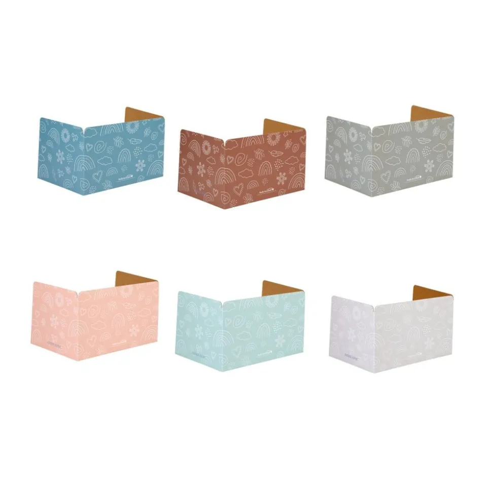 Really Good Stuff® Boho Privacy Shields - Set of 12