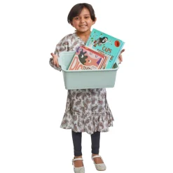 Really Good Stuff® Boho Stacking Bins - Set of 6
