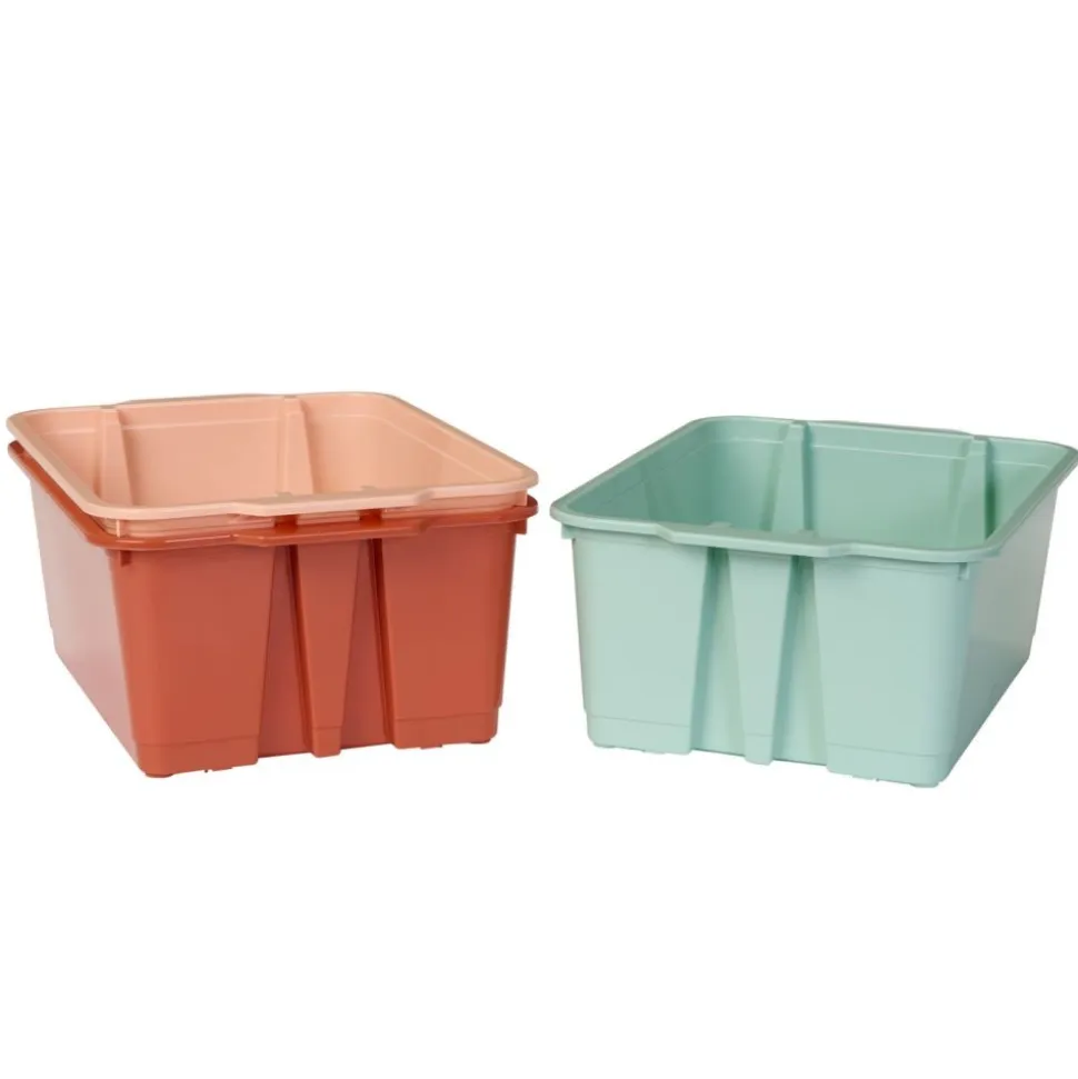Really Good Stuff® Boho Stacking Bins - Set of 6