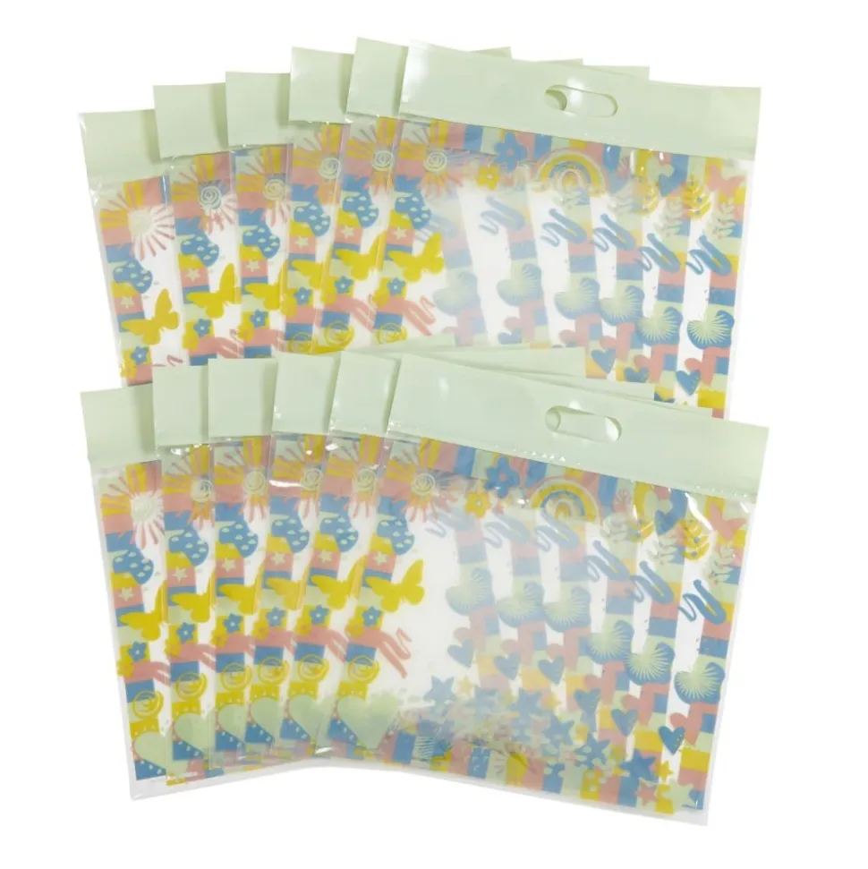 Really Good Stuff® Boho Storage Bags - Set of 12