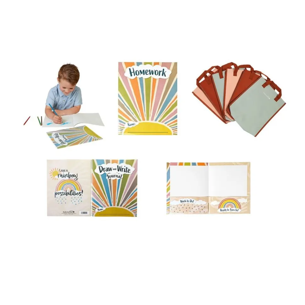 Really Good Stuff® Boho Student Homework Kit