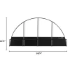 Really Good Stuff® Book Bridge Shelf