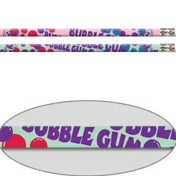 Really Good Stuff® Bubble-Gum Scented Pencils - 12 pencils