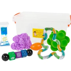 Really Good Stuff® Calm Down Tools - 6 tools and storage bin