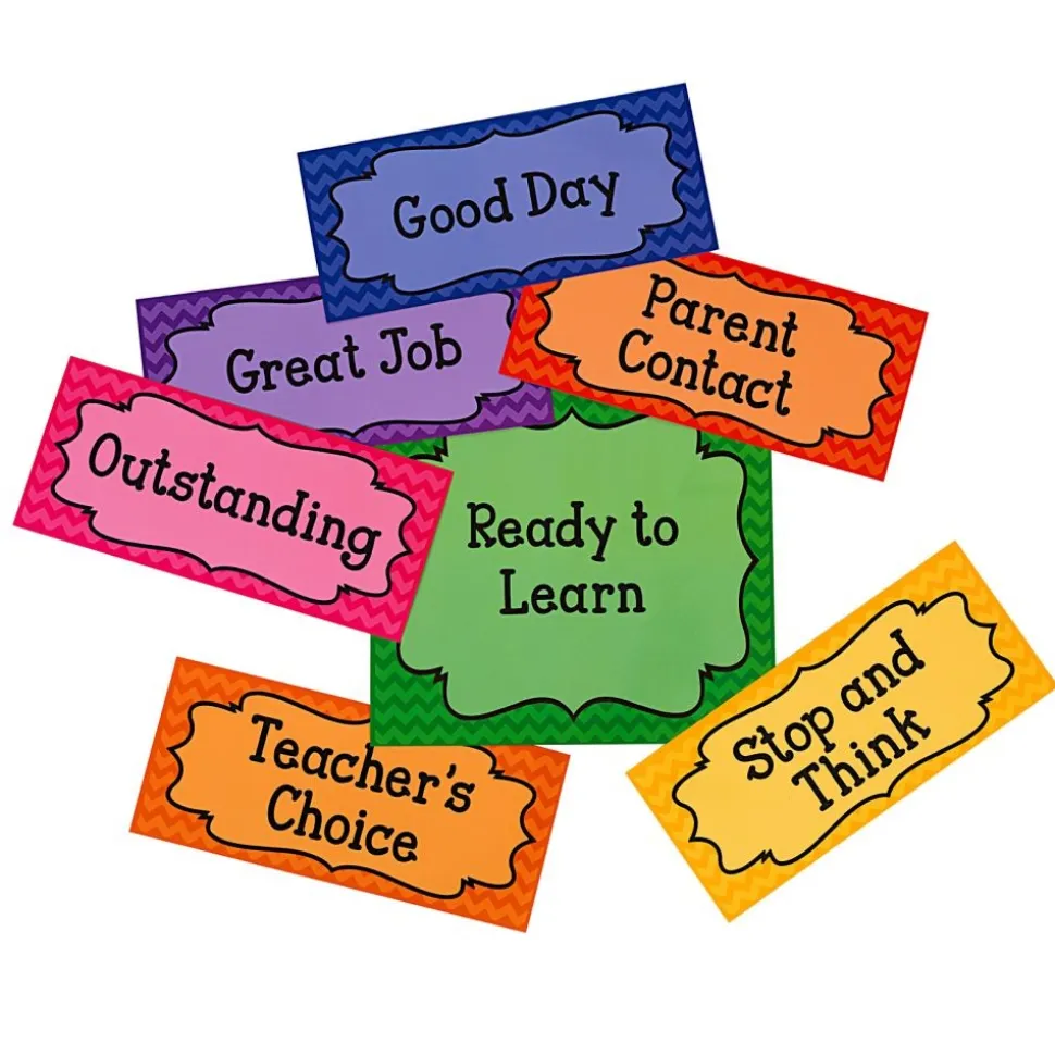 Really Good Stuff® Classroom Behavior EZ-Tuck Clip ?N? Track Pocket Chart®