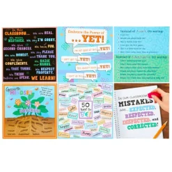 Really Good Stuff® Classroom Community Guidelines 12-in-1 Poster Set