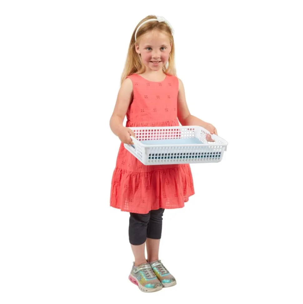 Really Good Stuff® Classroom Paper Baskets - 12-Pack Rainbow Kit